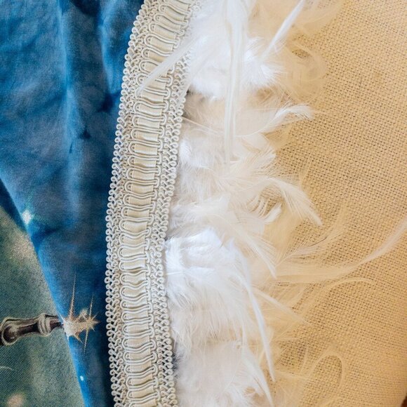 Twize Unicorn Fringe Tee – Tie-Dye Feather Detail Festival Top Size M - Picture 4 of 5